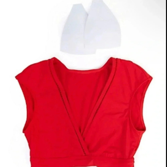 BLEU BY ROD BEATTIE BEHIND THE SEAMS HALTER TOP SIZE 10 BOTTOM SIZE 12 - Picture 6 of 12